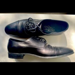 Salvatore Ferragamo Rain Lux leather shoe sz 7